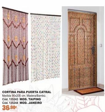 Ferrcash Cortina para puerta catral oferta