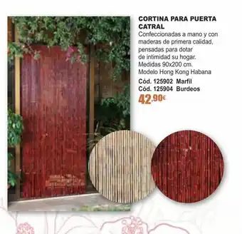 Ferrcash Cortina para puerta catral oferta