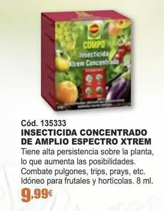Ferrcash Insecticida concentrado de amplio espectro xtreme campo oferta