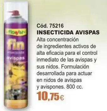 Ferrcash Insecticida avispas flower oferta
