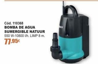 Ferrcash Bomba de agua sumergible natuur oferta