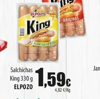 SPAR Lanzarote Salchichas elpozo oferta