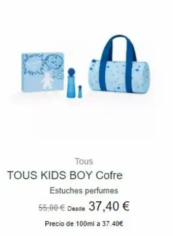 Perfumerías Júlia Tous Kids Boy Cofre oferta