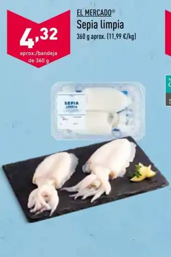 ALDI El Mercado Sepia limpia 360 g oferta