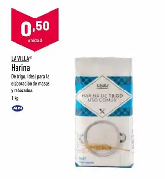 ALDI La Villa Harina 1kg oferta