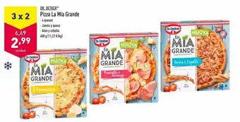 ALDI Dr. Oetker Pizza La Mia Grande oferta
