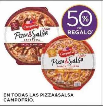 Supercor En Todas Las Pizza&Salsa Campofrío oferta