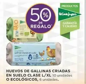 Supercor Huevos De Gallinas Criadas En Suelo Clase L-XL O Ecológicos oferta
