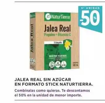 Supercor Jalea Real Sin Azúcar En Formato Stick Naturtierra oferta