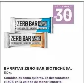 Supercor Barritas Zero Bar Biotechusa oferta