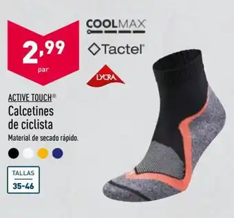 ALDI Active Touch Calcetines de ciclista oferta