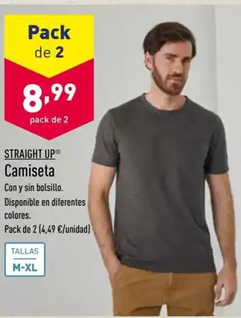 ALDI Straight Up Camiseta oferta