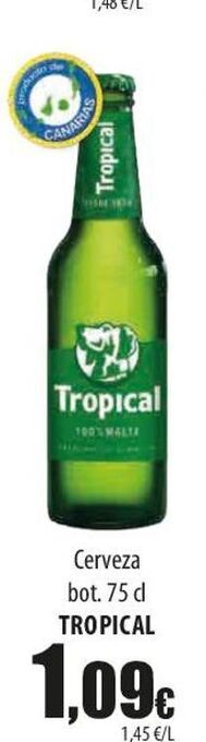 SPAR Lanzarote Cerveza tropical oferta