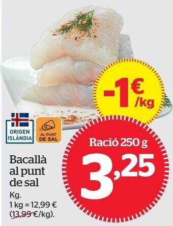 La Sirena Bacalao oferta