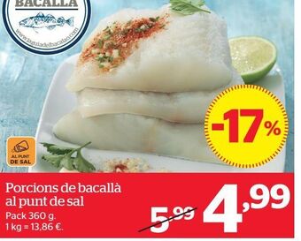 La Sirena Bacalao oferta