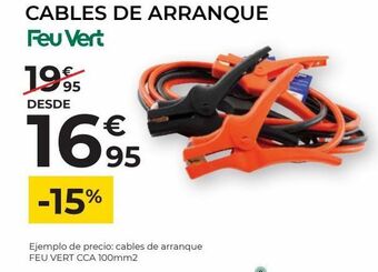 Feu Vert Cable de arranque feuvert oferta