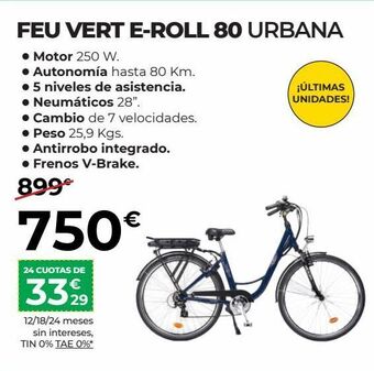 Feu Vert Bicicletas feuvert oferta