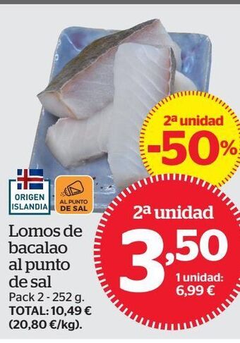 La Sirena Bacalao oferta