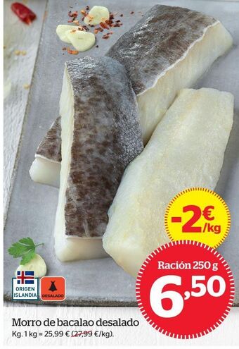 La Sirena Bacalao oferta