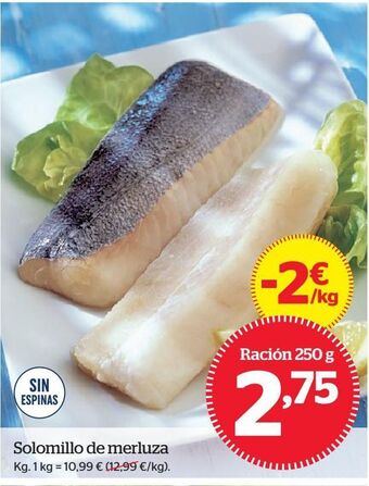 La Sirena Merluza oferta