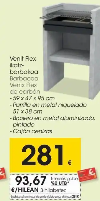 Eroski Barbaco venix flex eroski oferta