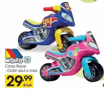Eroski Moto de juguete , cross race molto oferta