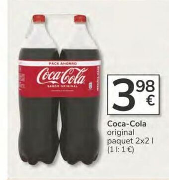 Consum Coca-cola oferta