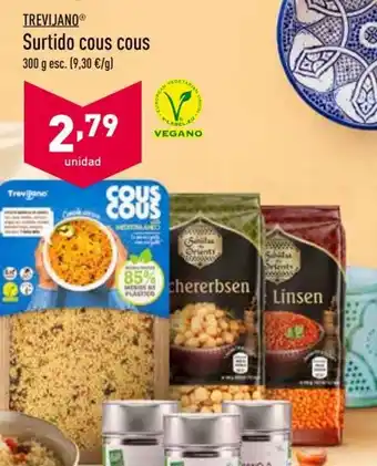 ALDI Trevijano Surtido cous cous 300 g oferta