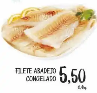 Filetes de abadejo congelado
