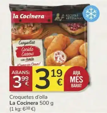 Consum Croquetes d' olla la cocinera oferta