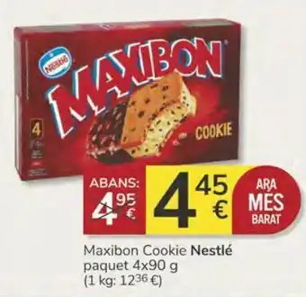 Consum Maxibon cookie nestlé oferta