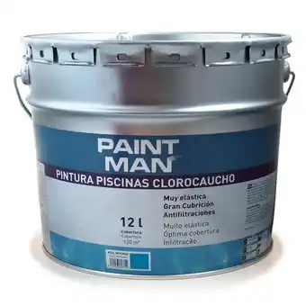 Brico Depôt Pintura piscinas clorocaucho azul intenso paintman 12 l oferta