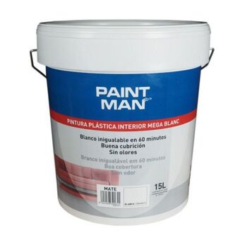 Brico Depôt Pintura plástica paintman blanca mate 15l oferta