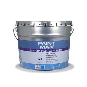 Brico Depôt Pintura piscinas acrílica azul intenso paintman 12 l oferta