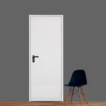 Brico Depôt Puerta multiusos lacada blanca derecha 210 x 80 cm oferta