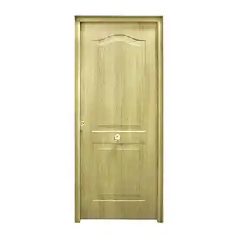 Brico Depôt Puerta de entrada semiprovenzal roble derecha 210 x 90 cm oferta