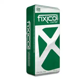 Brico Depôt Mortero fixicol capa fina 25 kg blanco oferta