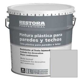 Brico Depôt Pintura gris glaciar restora profesional 8 l oferta