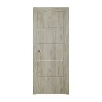 Brico Depôt Puerta bruselas roble africano derecha 203 x 72,5 cm oferta