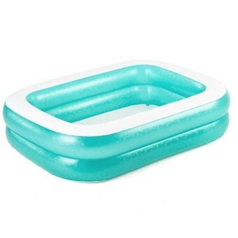Brico Depôt Piscina hinchable rectangular pequeña 201 x 150 x 51 cm bestway oferta