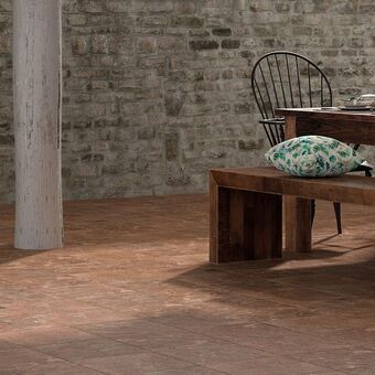 Brico Depôt Pavimento cerámico rebecco marrón 33,3 x 33,3 cm oferta