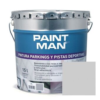 Brico Depôt Pintura parkings y pistas deportivas gris paintman 15 l oferta
