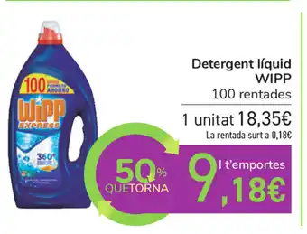 Carrefour Wipp Detergente liquid oferta