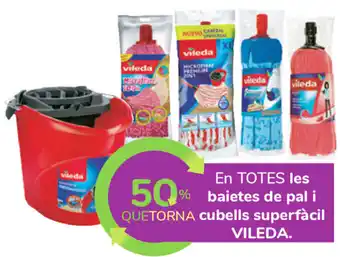 Carrefour Vileda En Totes les baietes de pal i cubells superfàcil oferta