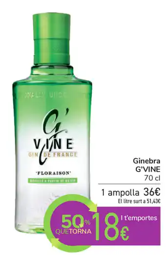 G'vine Ginebra 70cl