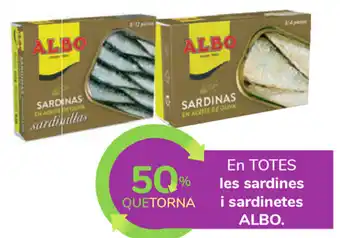 Carrefour Albo les sardines i sardinetes oferta