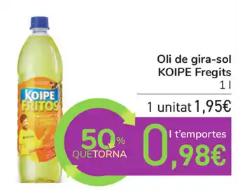 Carrefour Koipe Fregits Oli de gira-sol 1L oferta