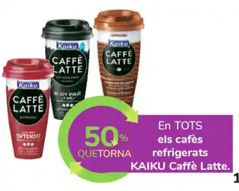 Carrefour Kaiku Caffè Latte els cafès refrigerats oferta