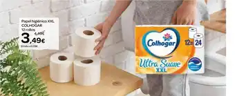Dialprix Colhogar Papel higiénico XXL 12 rollos oferta
