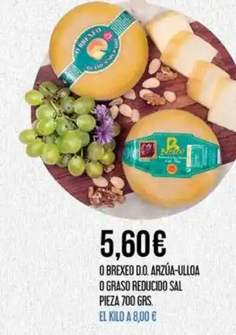 Claudio O Brexeo D.o. Arzúa-ulloa O Graso Reducido Sal oferta
